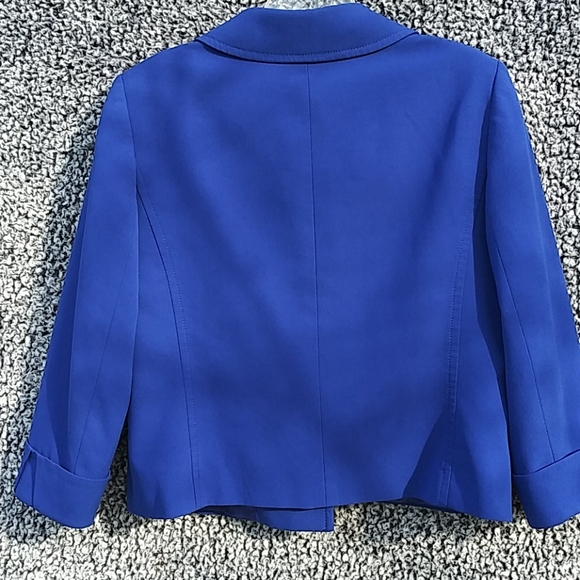 TAHARI CLASSIC BLUE BLAZER NWOT - Picture 3 of 6